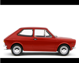 Fiat 127 1° Serie 1972 3 Porte Rosso Laudoracing 1:18 Resinemodell (Türen, Motorhaube... nicht zu öffnen!)